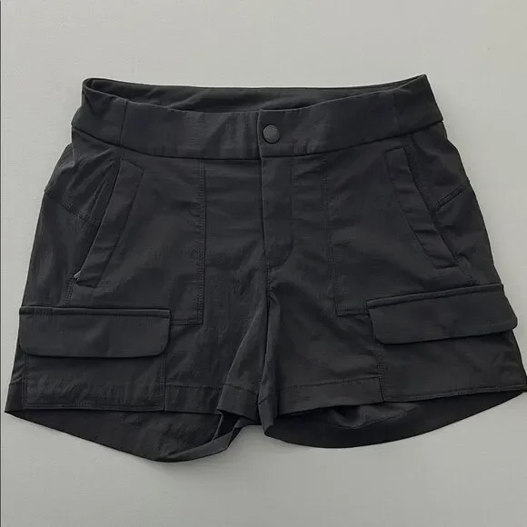 Athleta Trekkie Bermuda 2.0 Short Black Activewear Hiking Size 2 - Picture 3 of 8